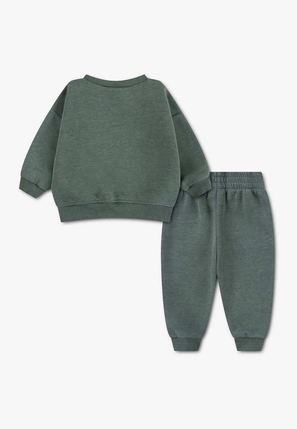 Nike tuta sportiva da bimbo Essential Fleece Crew 86M188-FHC verde