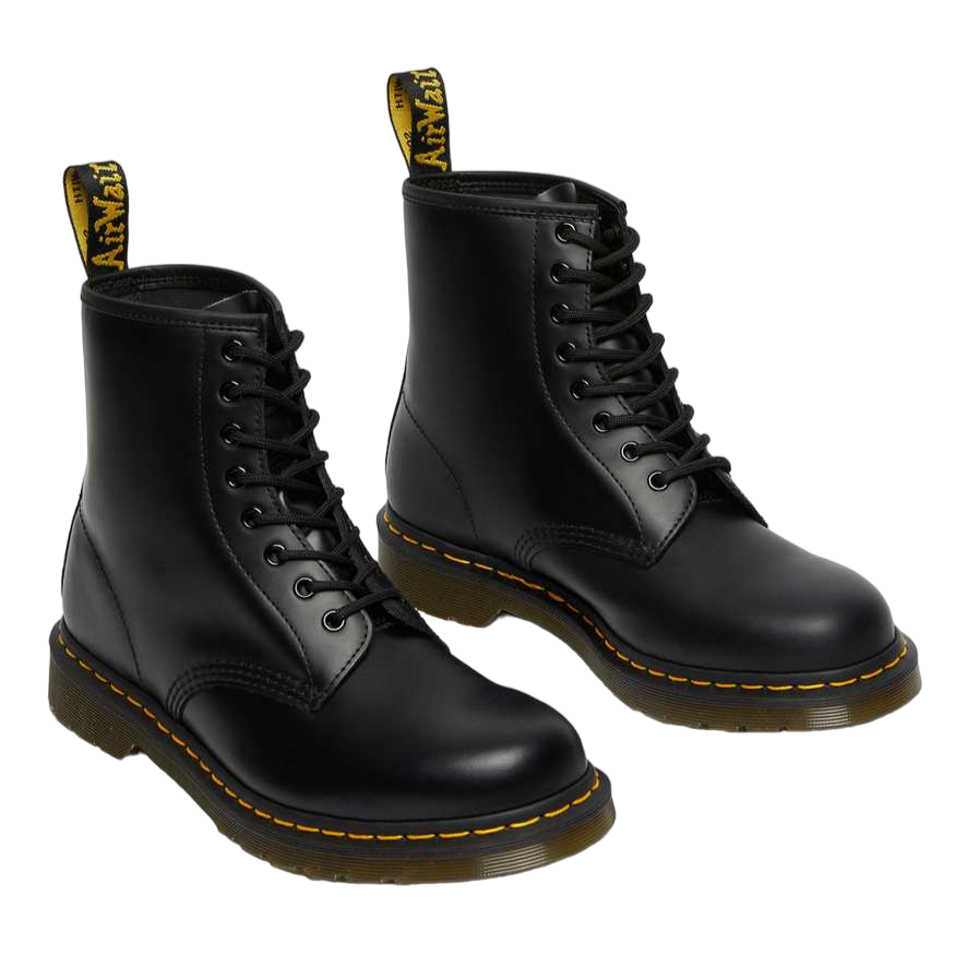 Dr. Martens 1460 Smooth 11822006 Unisex Nero - Anfibio 8 Fori