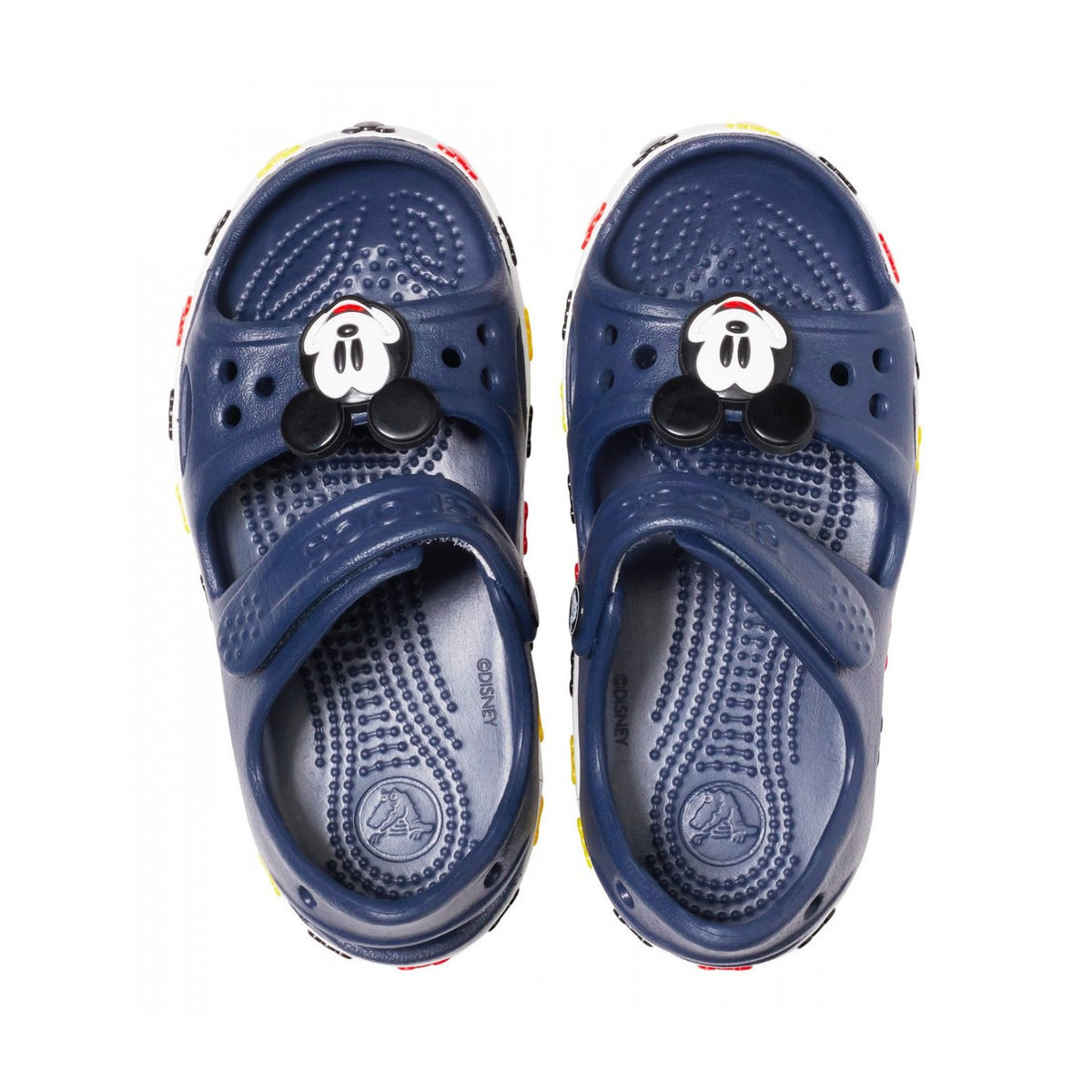 Crocs sandalo da bambino Topolino Fun Lab Crocband Disney 206170 410 blu