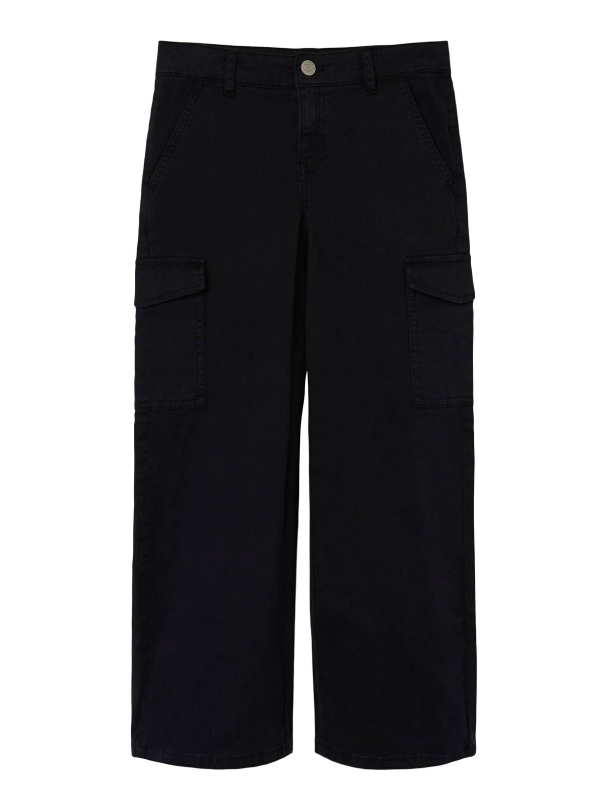 name it pantalone cargo da ragazzo con vestibilità regolare Frose 13220718 nero