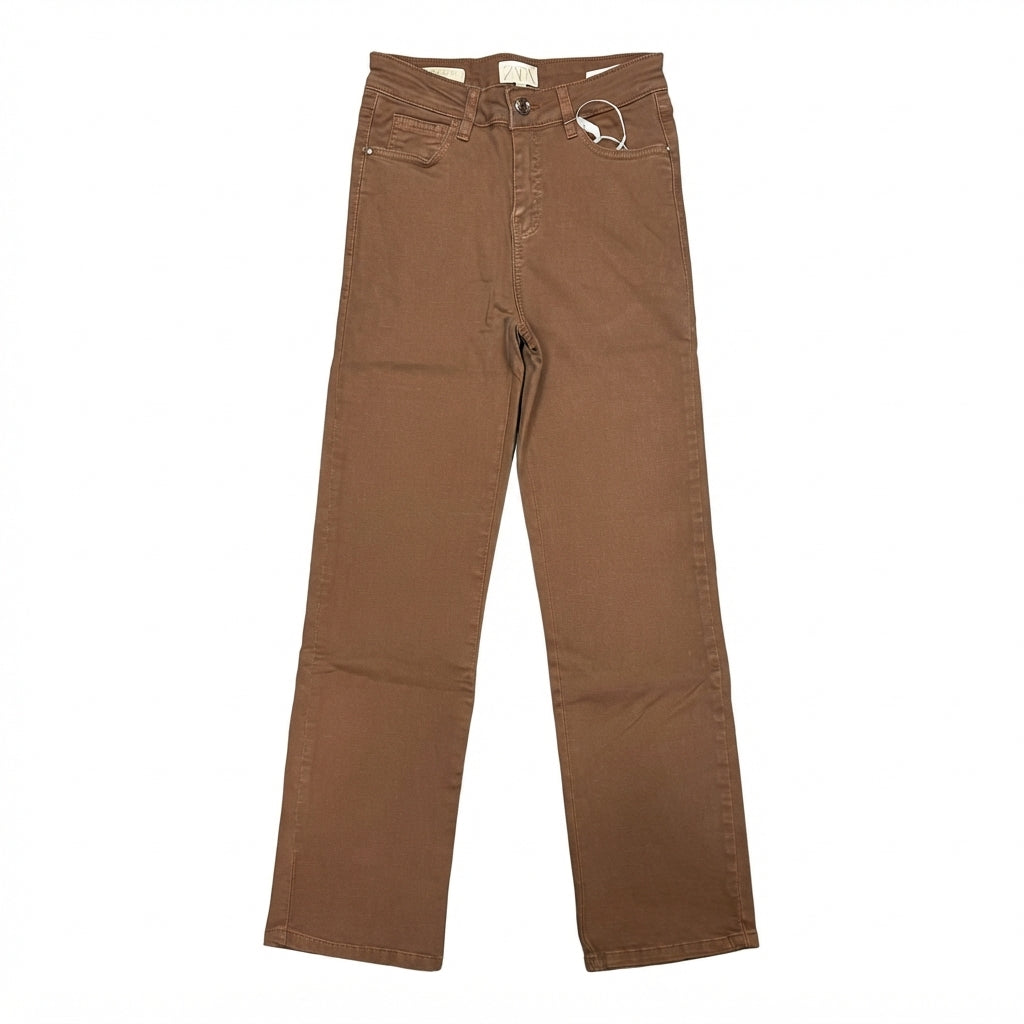 Gaudì Pantalone da donna straight in twill 621BD25005-4313 cammello