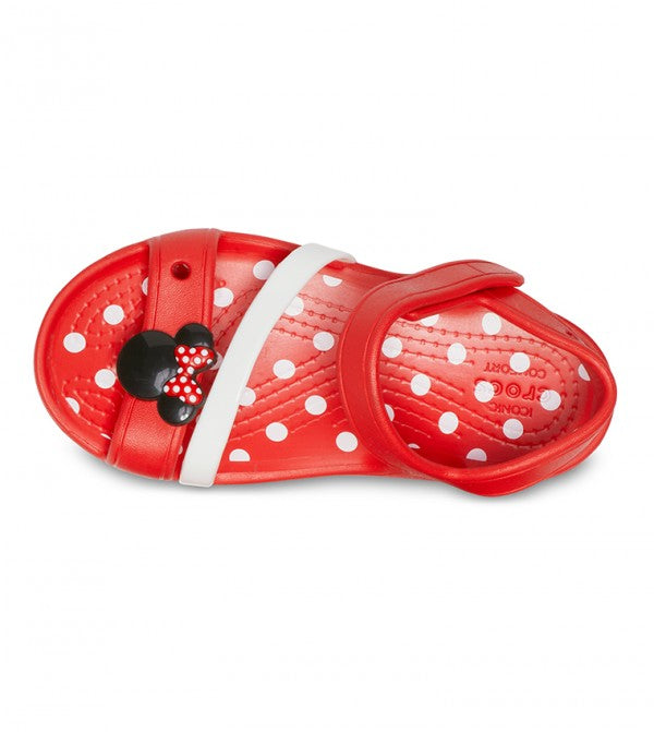 Crocs Lina Minnie Strap Sandal K 204999-8C1 rosso