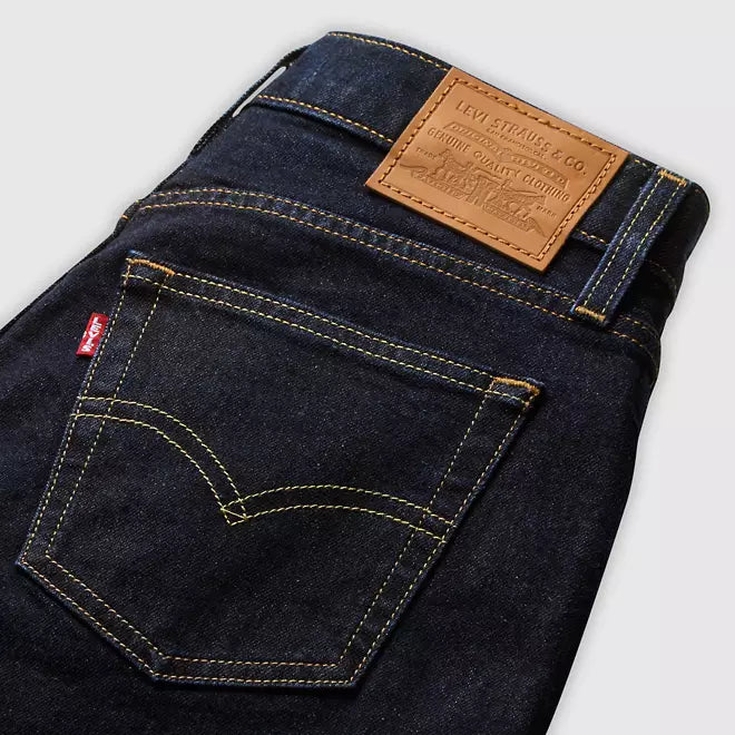 Levi's 728 Jeans 0039B0001 Donna Blu Scuro - Vita Alta Gamba Ampia