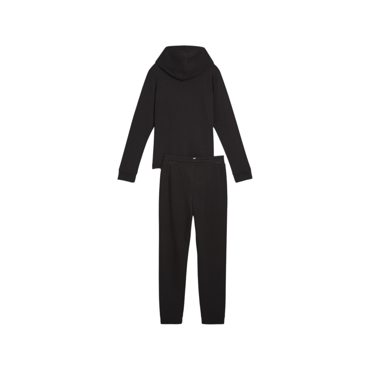 Puma tuta da bambina con cappuccio e cerniera intera 673586-01 nero
