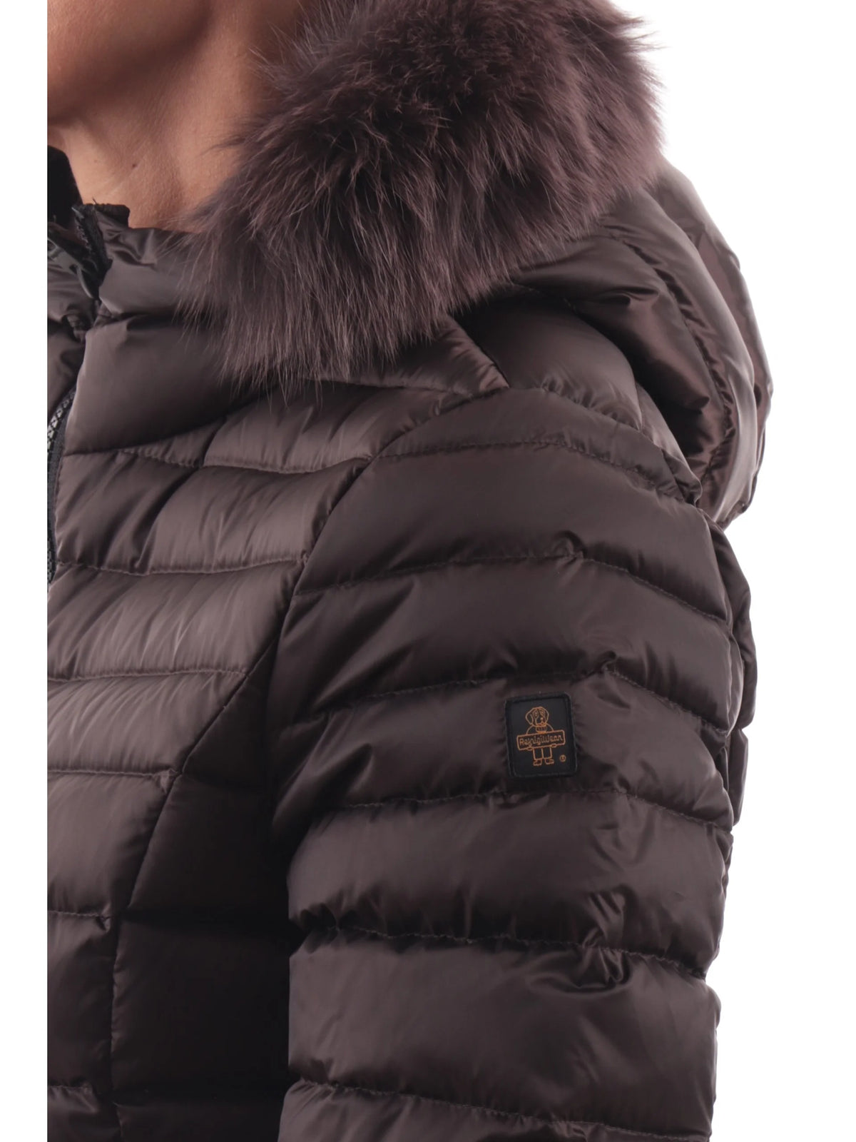 RefrigiWear MEAD FUR JACKET W97618 H01911 Donna Caffè - Piumino