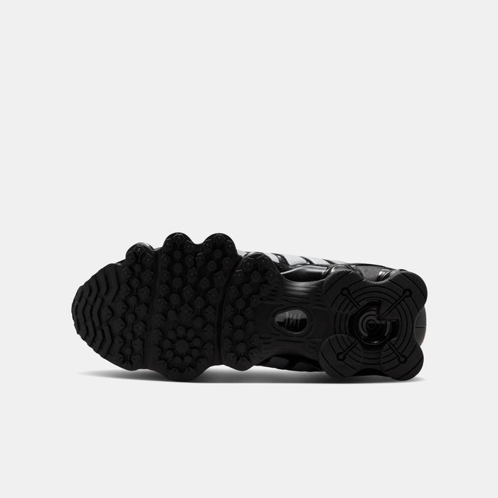 Nike scarpa sneakers junior Shox TL IO4645-005 nero-bianco