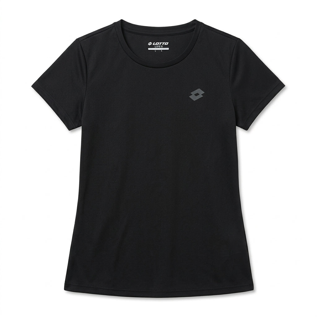 Lotto t-shirt fitness da donna MSP II 224421 1CL nera
