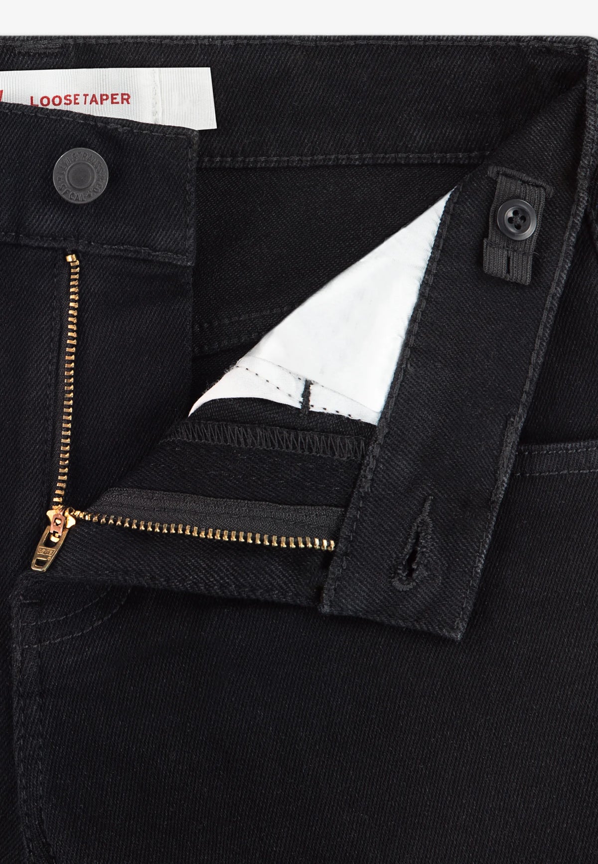Levi's pantalone jeans da ragazzo Loose Taper 9ED516 508 nero
