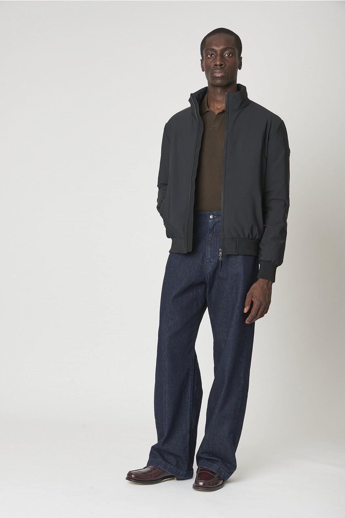 Canadian giubbotto da uomo con cappuccio Kris Winter CN.G224365/ASPH asfalto