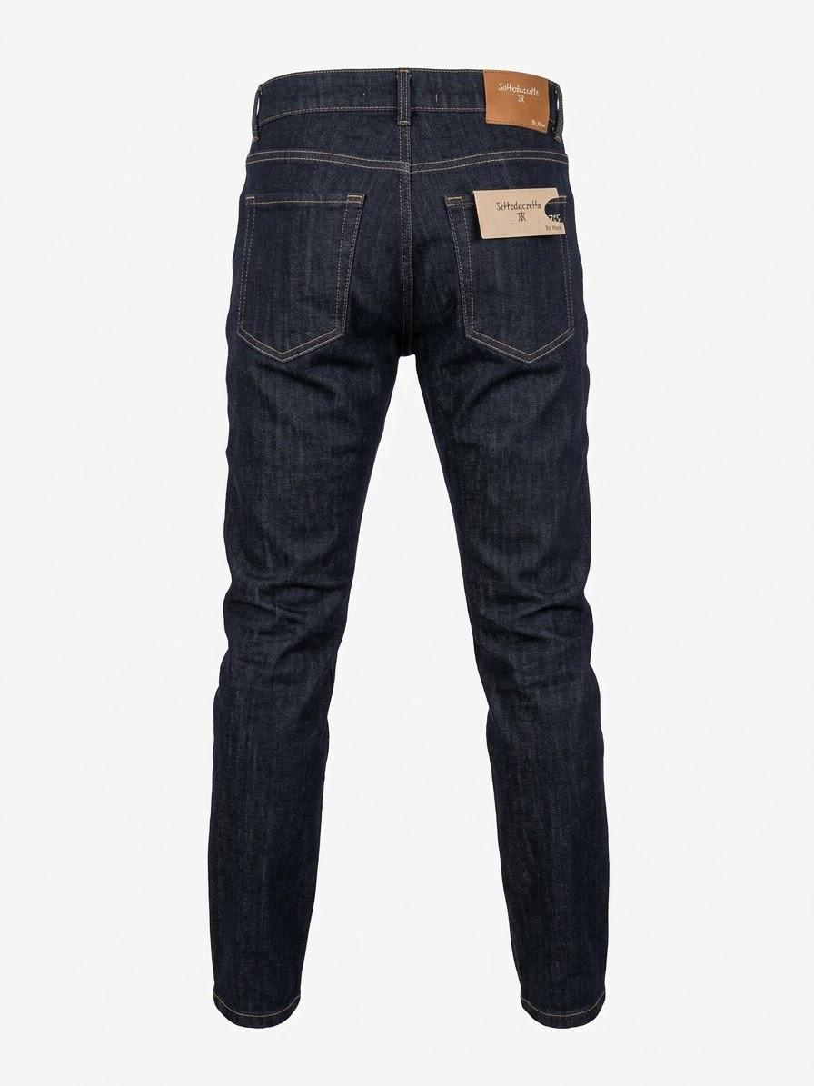 Setteduesette by Klixs pantalone jeans uomo Mike 01154EJ blu