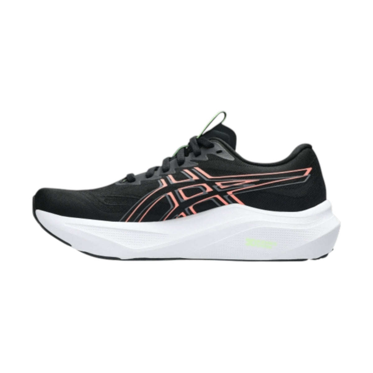 Asics scarpa da corsa da donna GT-2000 14 1012B843-003 Black-Sun Coral vista interna