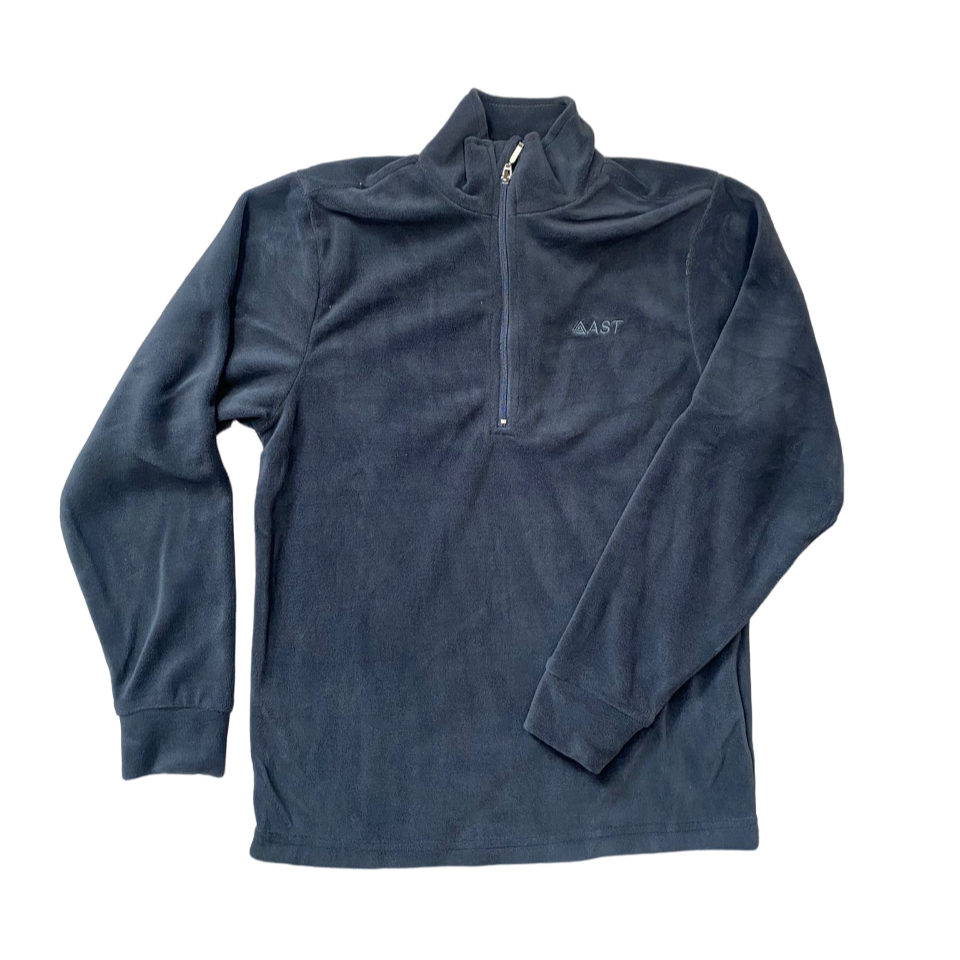 Astrolabio Maglia in micropile a mezza zip da ragazzi JR8A 484 grigio