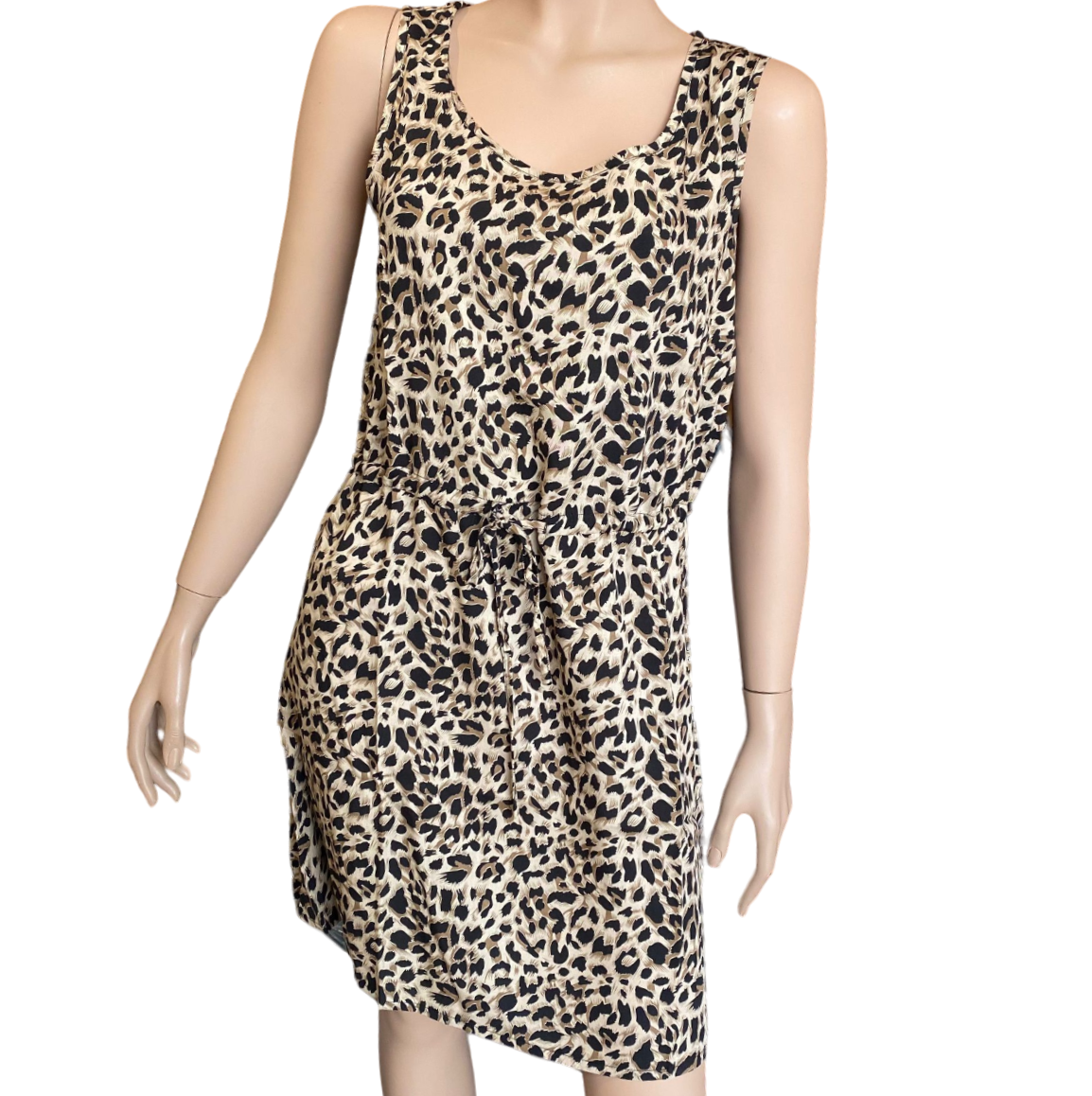 Astrolabio vestito da donna maculato CV8K 606 beige