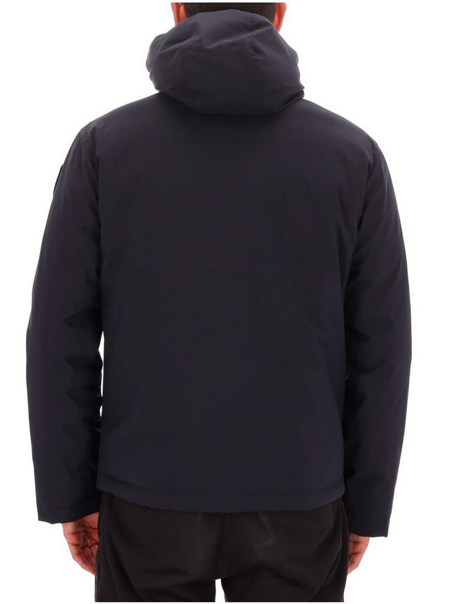 Blauer Giubbotto Uomo Reversibile Ballard in Nylon Neoprene - Blu - 25WBLUC06082-005480 - retro