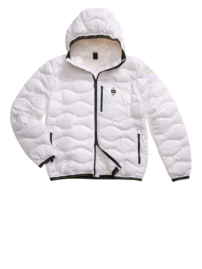 Blauer Giubbotto Uomo Wave 25WBLUC03074-006355 Bianco