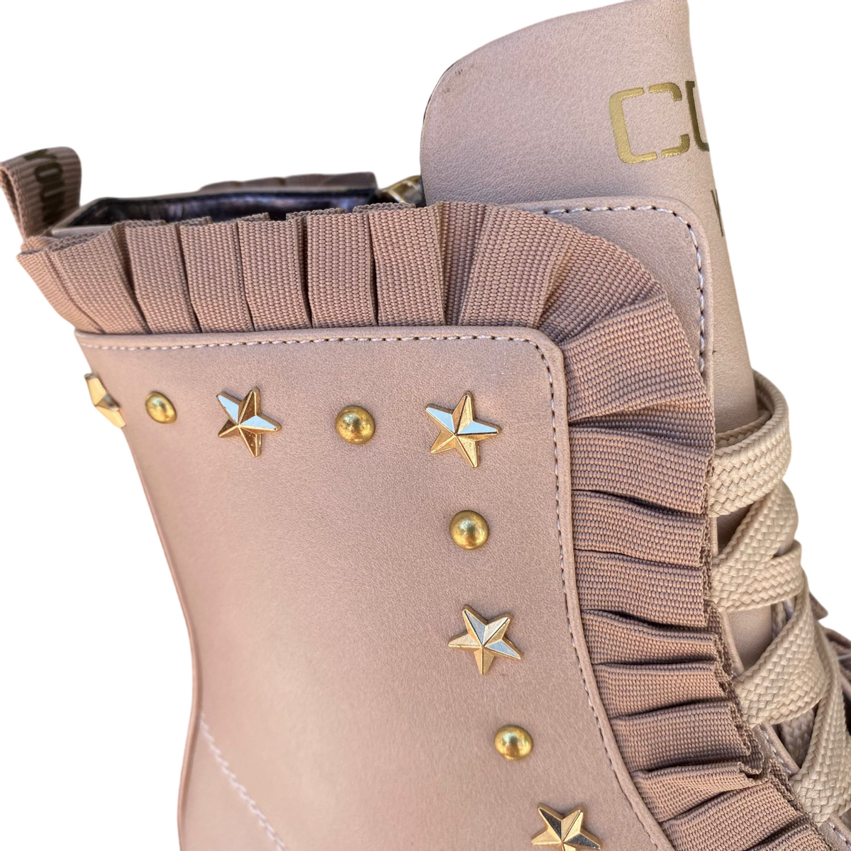 Borchie Cult Stivaletto T-388B - Dettaglio Decorativo Rock