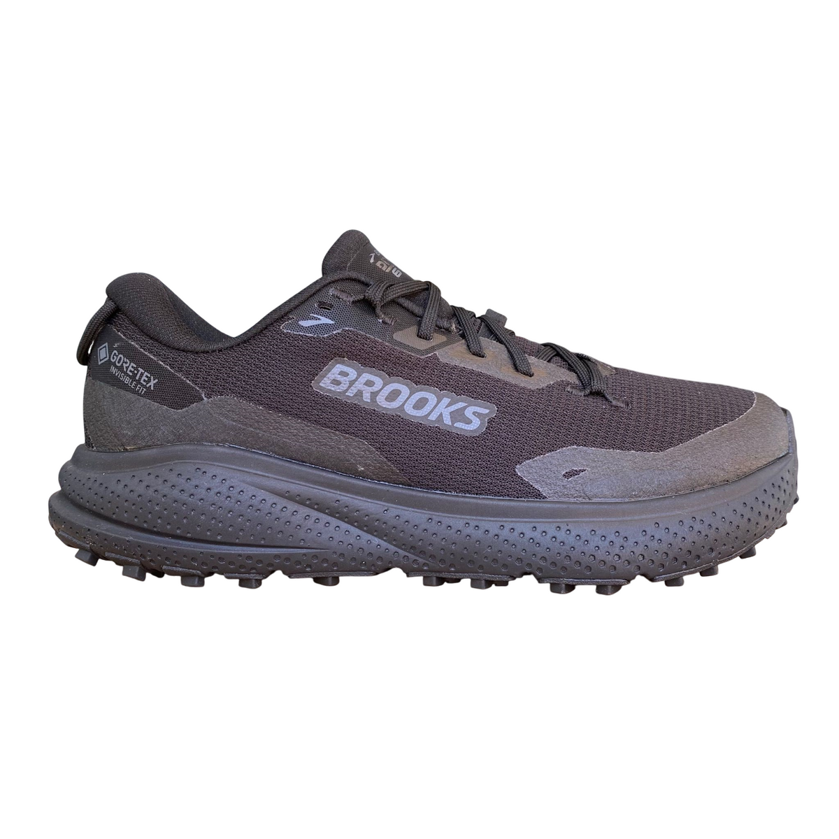 Brooks Divide 6 GTX 120448020 scarpe trail running donna nero vista laterale