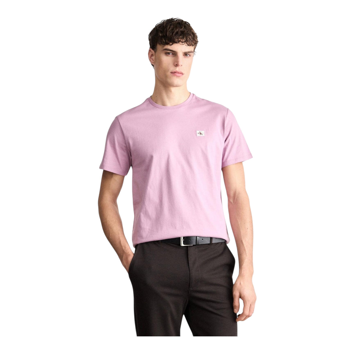 Calvin Klein - T-shirt basic - LV04RC272 F5I Orchidea avanti