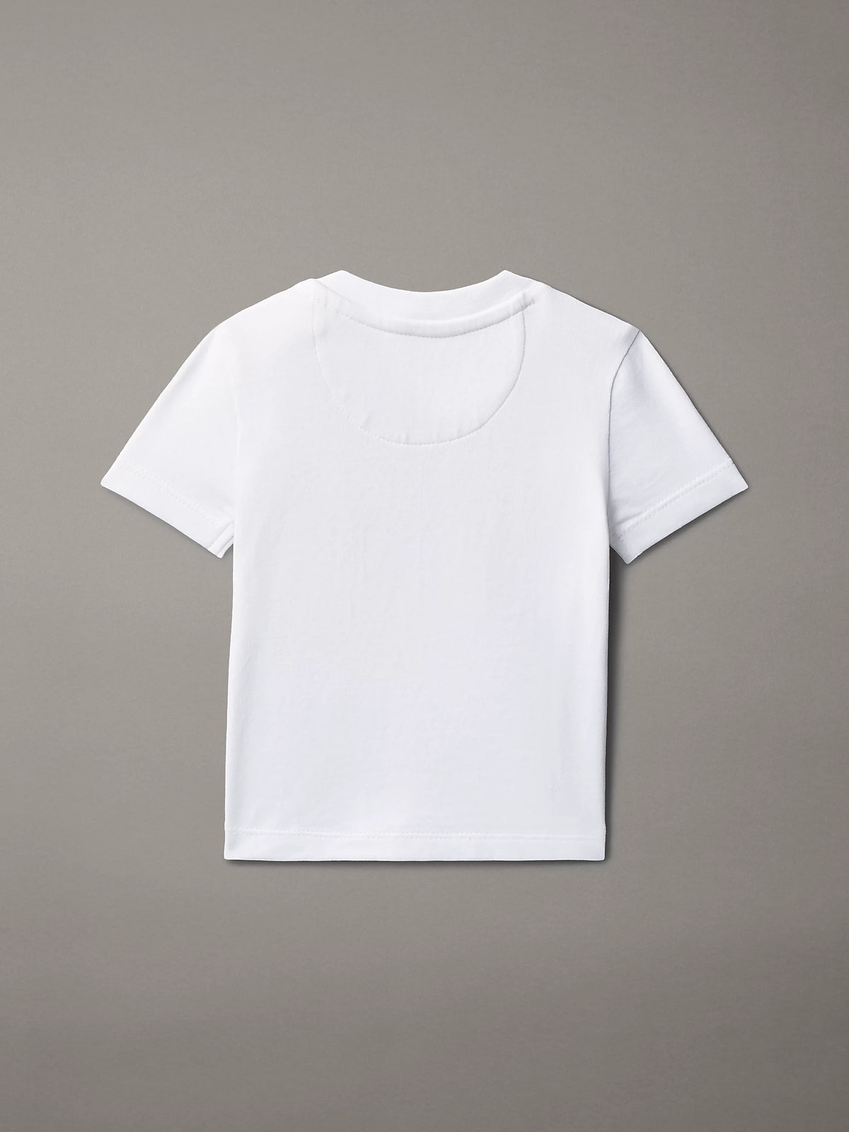 Calvin Klein maglietta infant CK Logo LVCKSJA47B YAF bianco