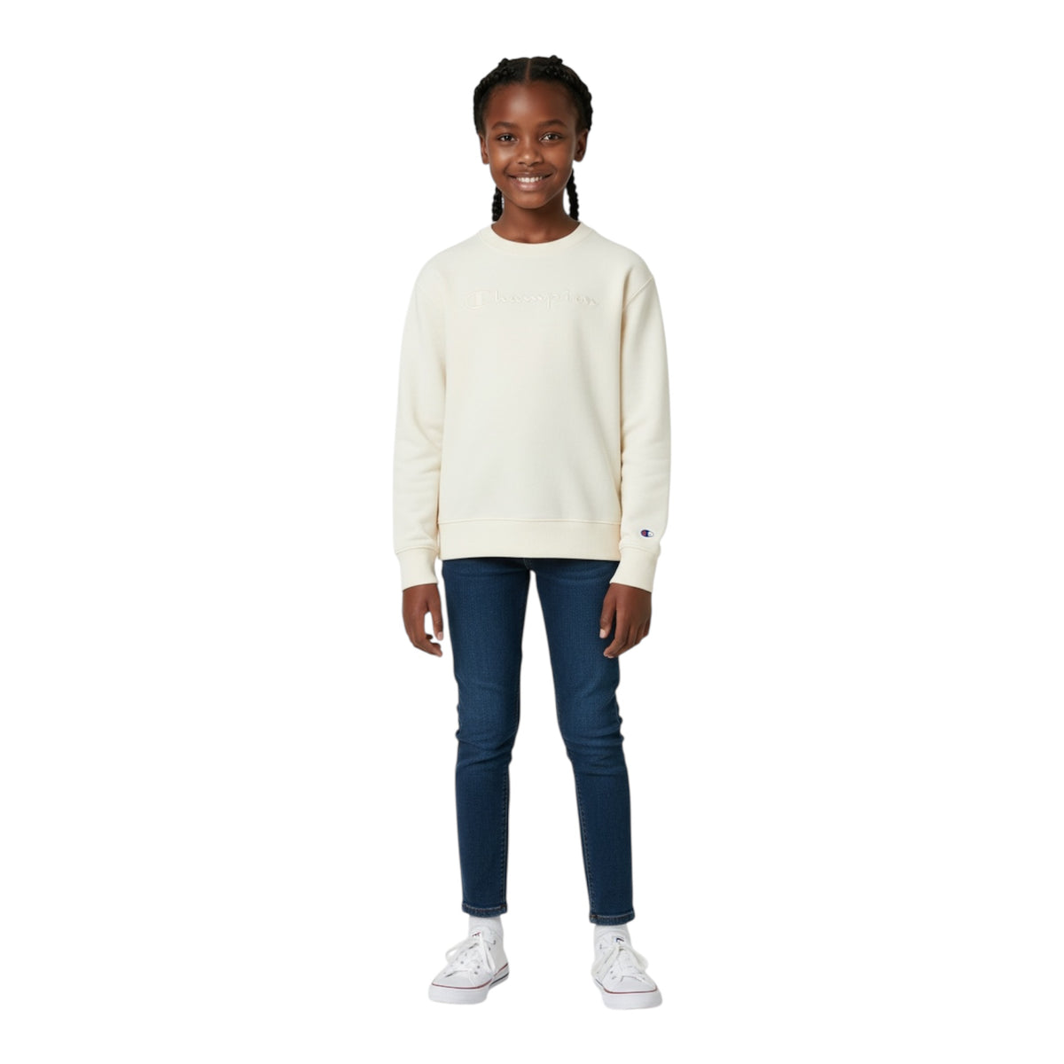 Champion Felpa Junior 405292 YS084 Blu
