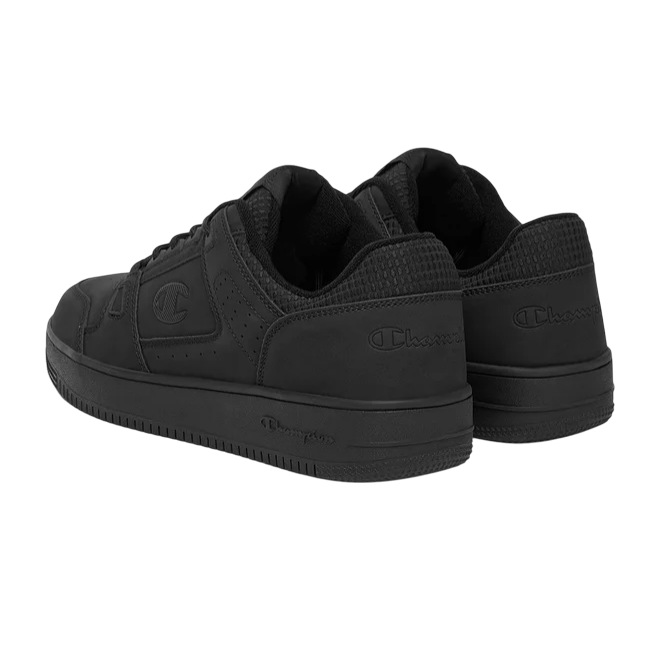 Champion – Sneaker Uomo Low Comb S22477 KK001 Nero | Stile Urbano, Comfort e Performance Quotidiana - tallone