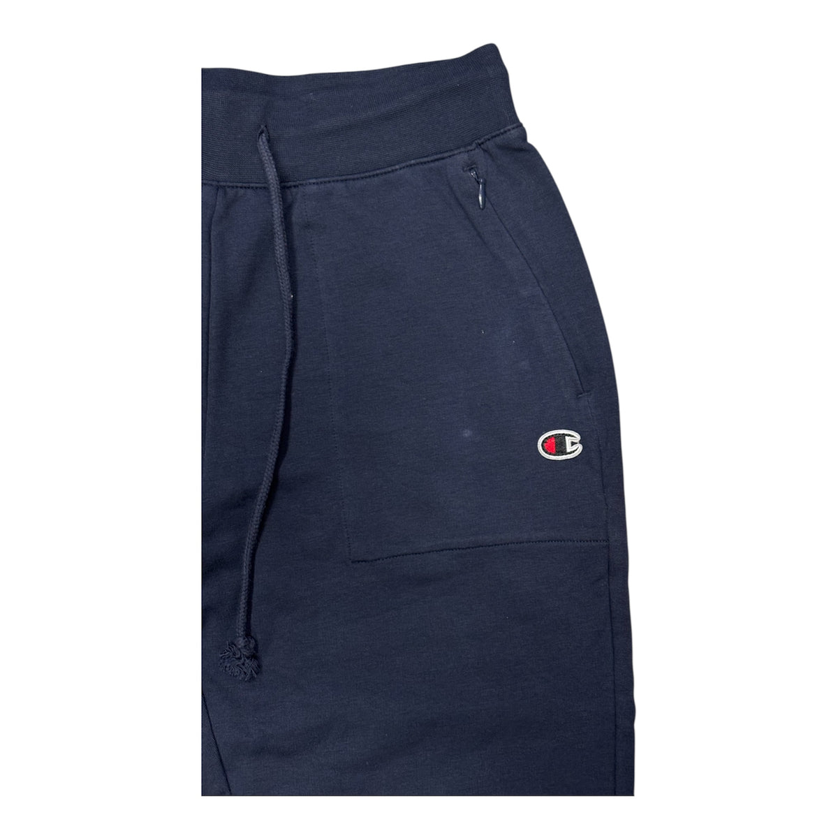 Champion pantalone da donna Slim Pants 118689 BS501 blu particolare tasca
