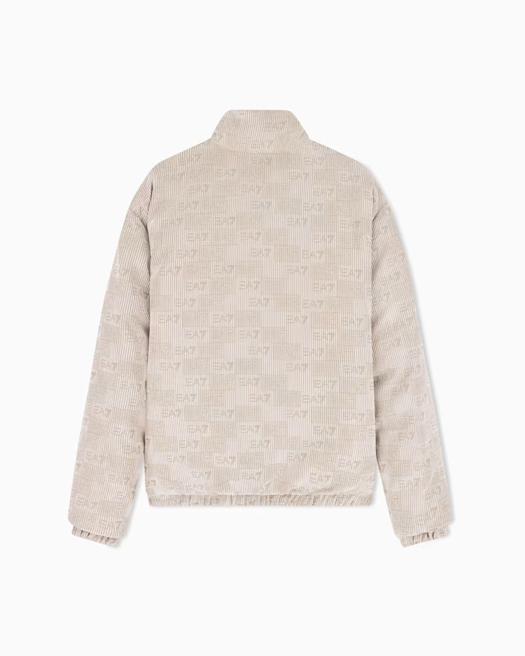 EA7 Bomber Oversize 7M002407 AF27295 U6167 Uomo Beige - Giubbotto Imbottito