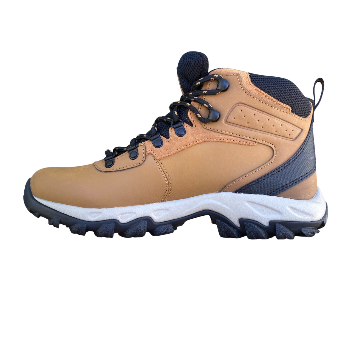 Columbia Scarponcini Hiking Uomo Newton Ridge™ Plus II Waterproof Elk-Black MB3970-291 - laterale