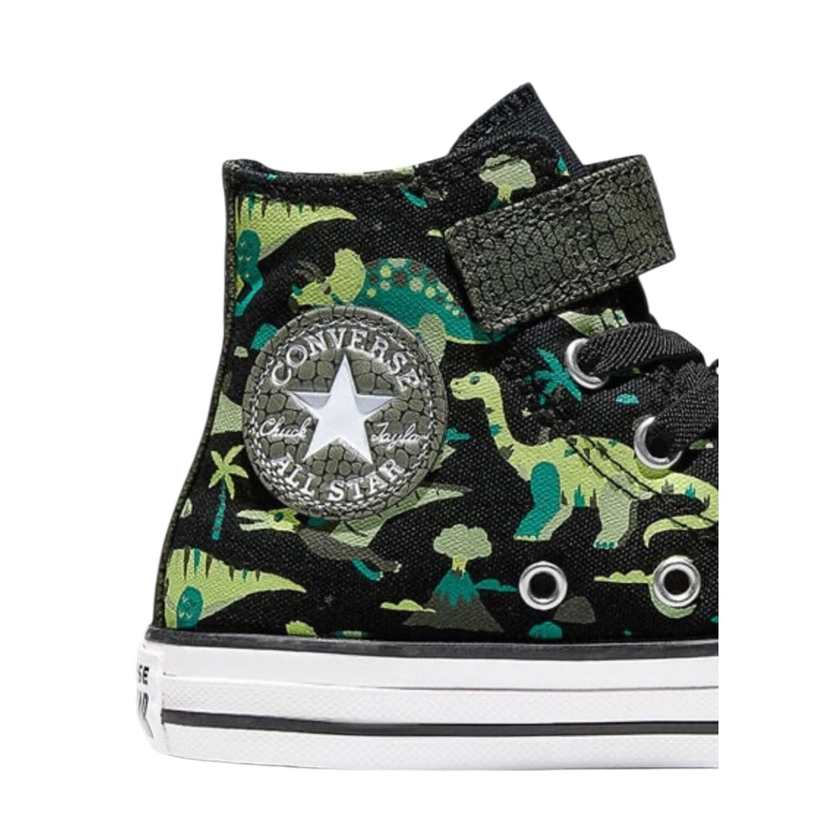 Converse Chuck Taylor All Star Easy-On Dinos A15899C nero-bianco-verde