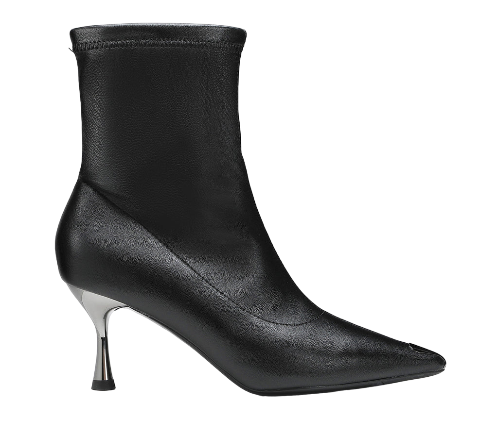 Cult Stivaletti Donna Pink 9954 Black – Pelle Premium, Tacco Audace, Urban Look
