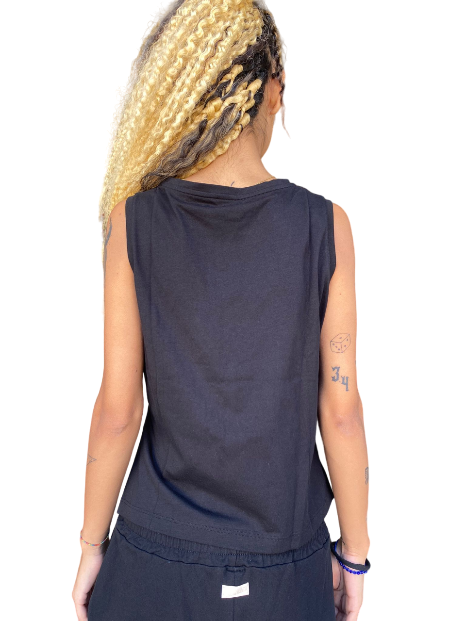 Dimensione Danza Completo da donna Canotta e Bermuda 23EDD71516 nero
