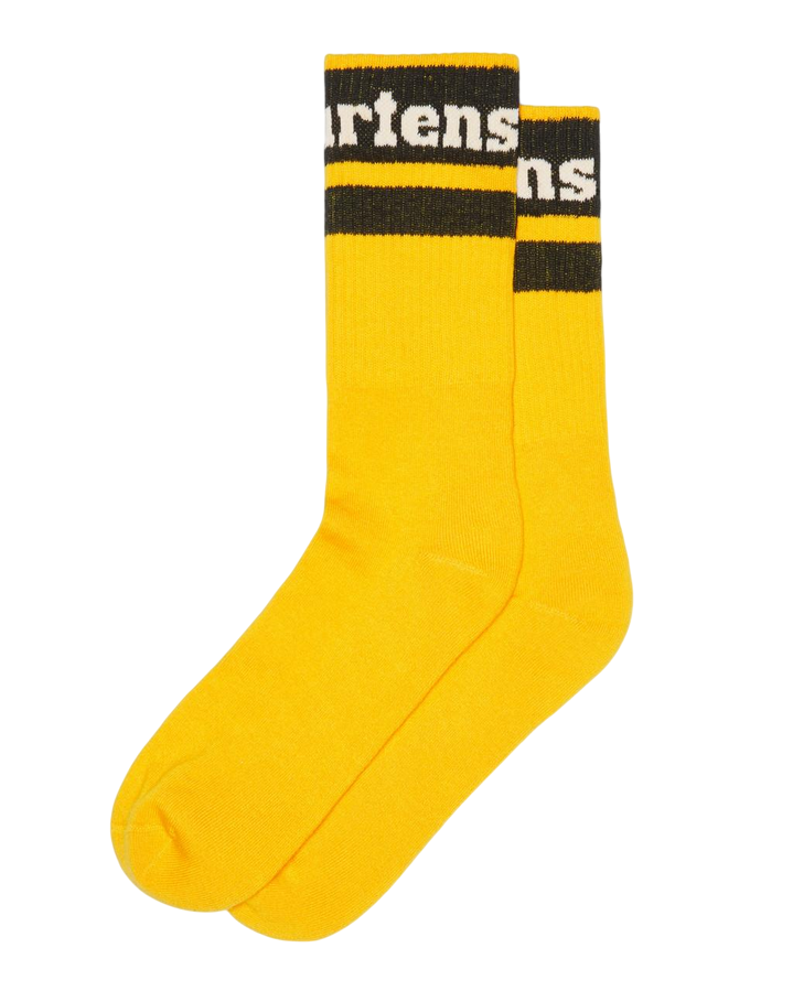 Dr. Martens Calzino Athletic Logo AC681700 Giallo – Comfort Iconico