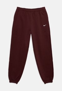 Nike pantalone sportivo da ragazza Sportswear Studio Fleece IM4905-658 bordeaux
