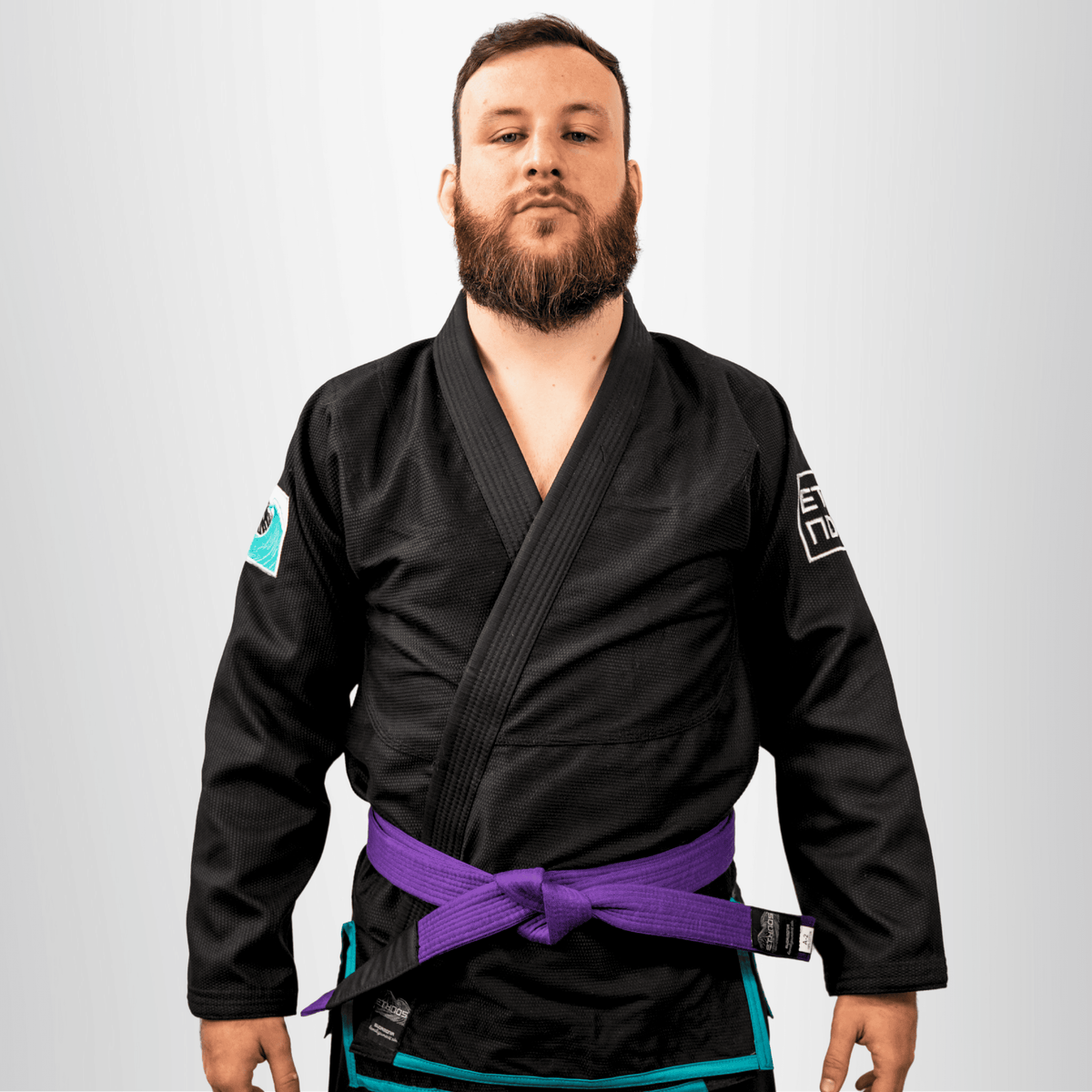 Ethnos Gi Kimono Eudaimonia Natural Way Nero