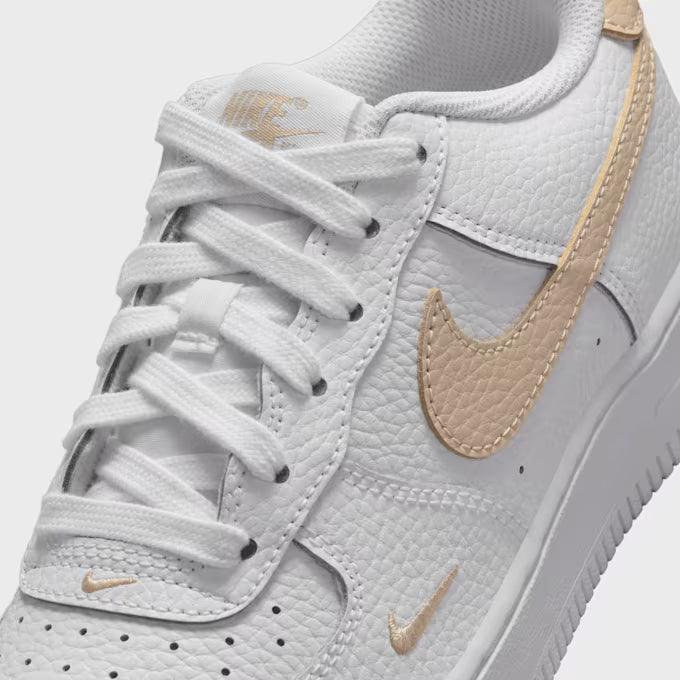 Nike scarpa sneakers bassa unisex junior Air Force 1 ME IO7403-102 bianco