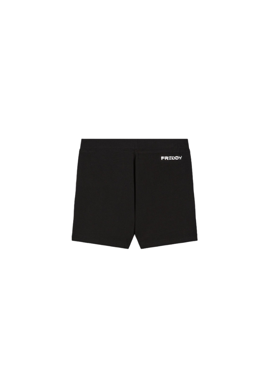 Freddy pantaloncino sportivo da donna elaticizzato S4WBCP1 N nero