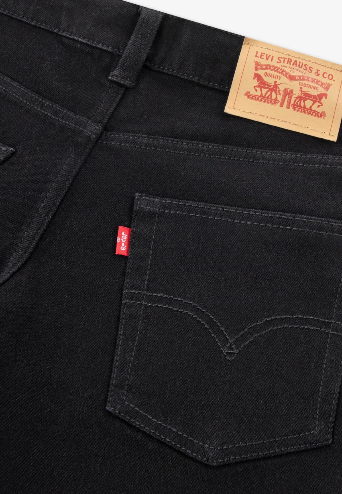 Levi's pantalone jeans da ragazzo Loose Taper 9ED516 508 nero