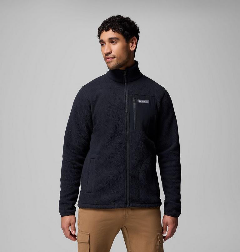 Columbia Jasper Ridge Pebbled Full Zip Fleece AM1658 010 nero