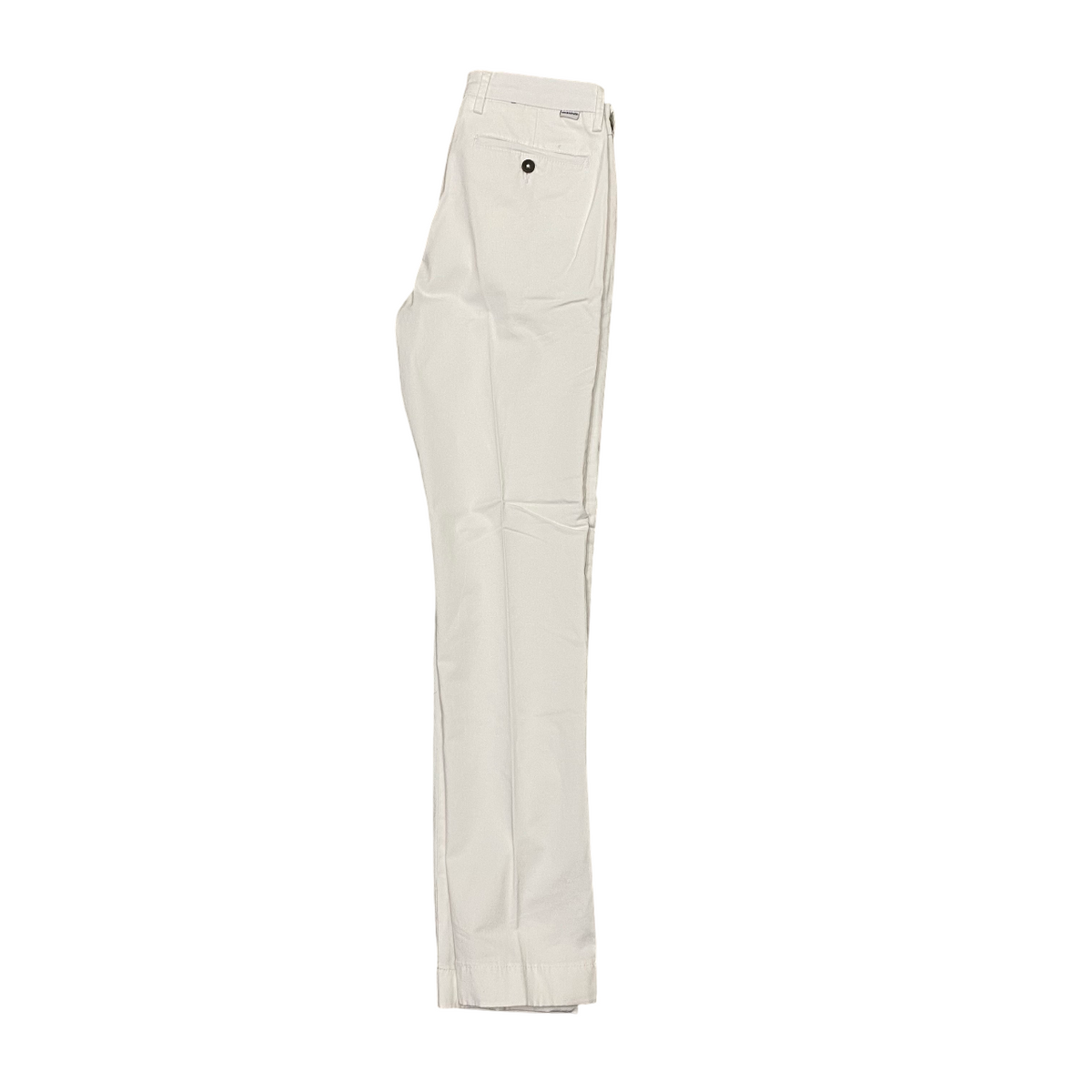 Hamaki-Ho pantalone casual da uomo PSE1744H bianco