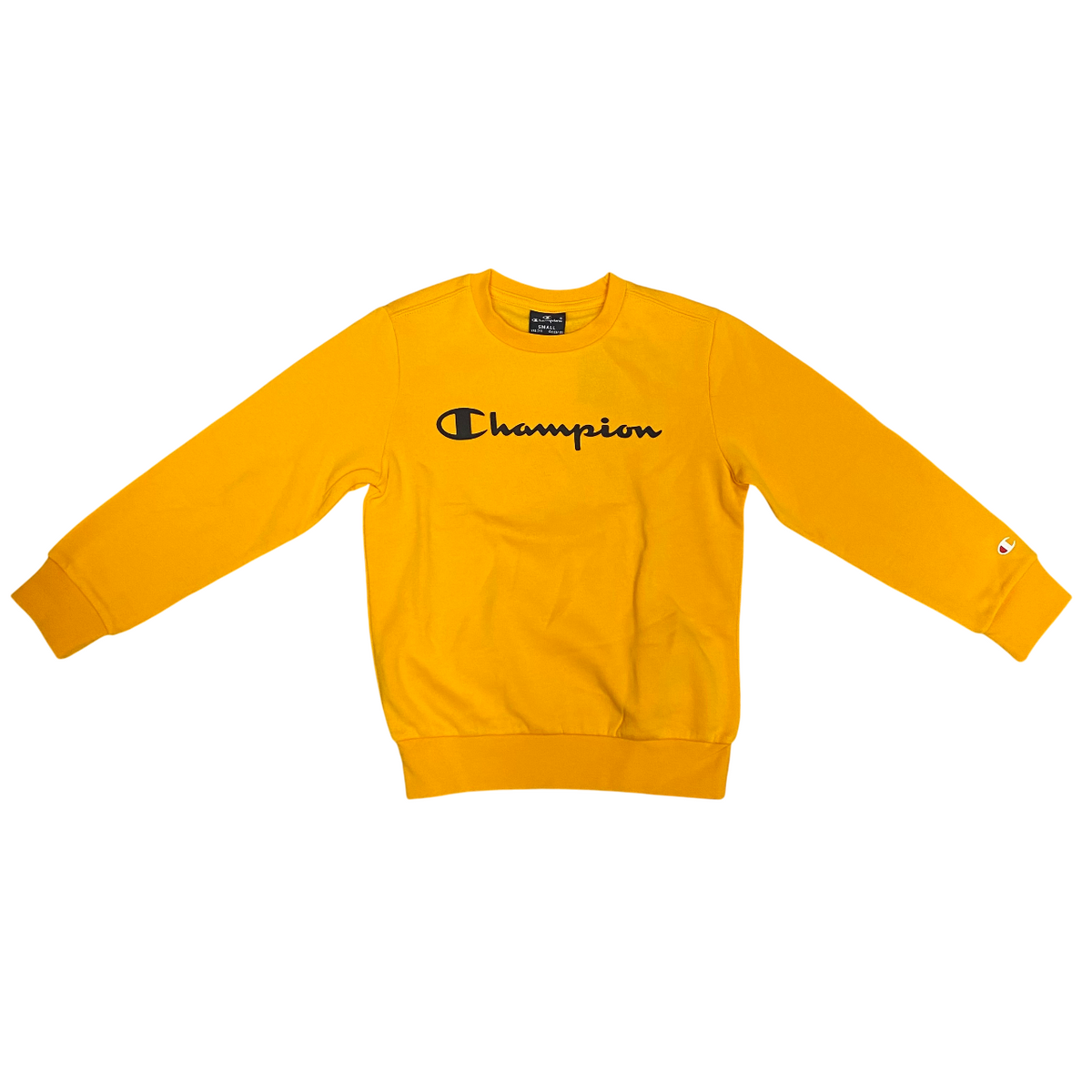 Champion Felpa Girocollo 305360 YS041 GLD giallo oro