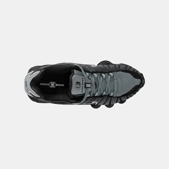 Nike scarpa sneakers junior Shox TL IO4645-005 nero-bianco