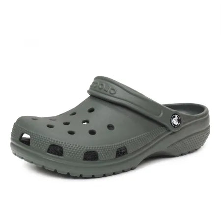 Crocs Ciabatta Sabot Classic 10001-3CM verde scuro Unisex Originale