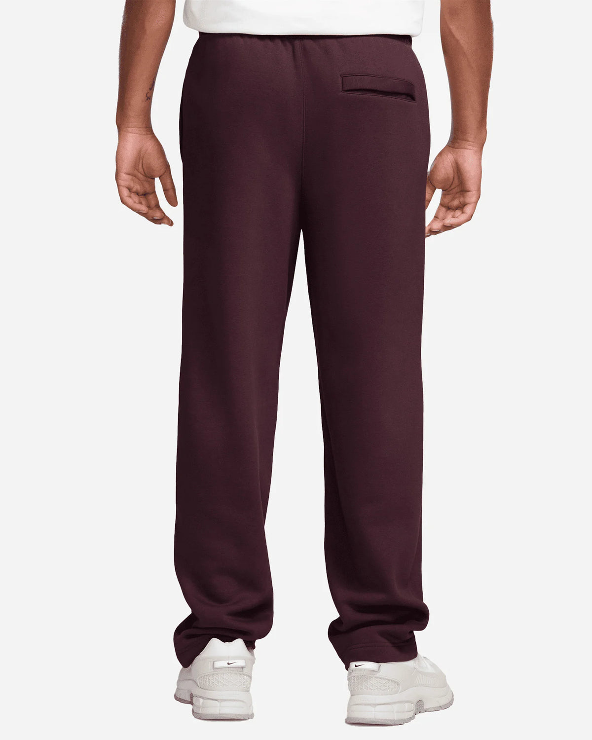 Nike pantalone sportivo da uomo Club Open-Hem
Fleece FN3730-652 bordeaux