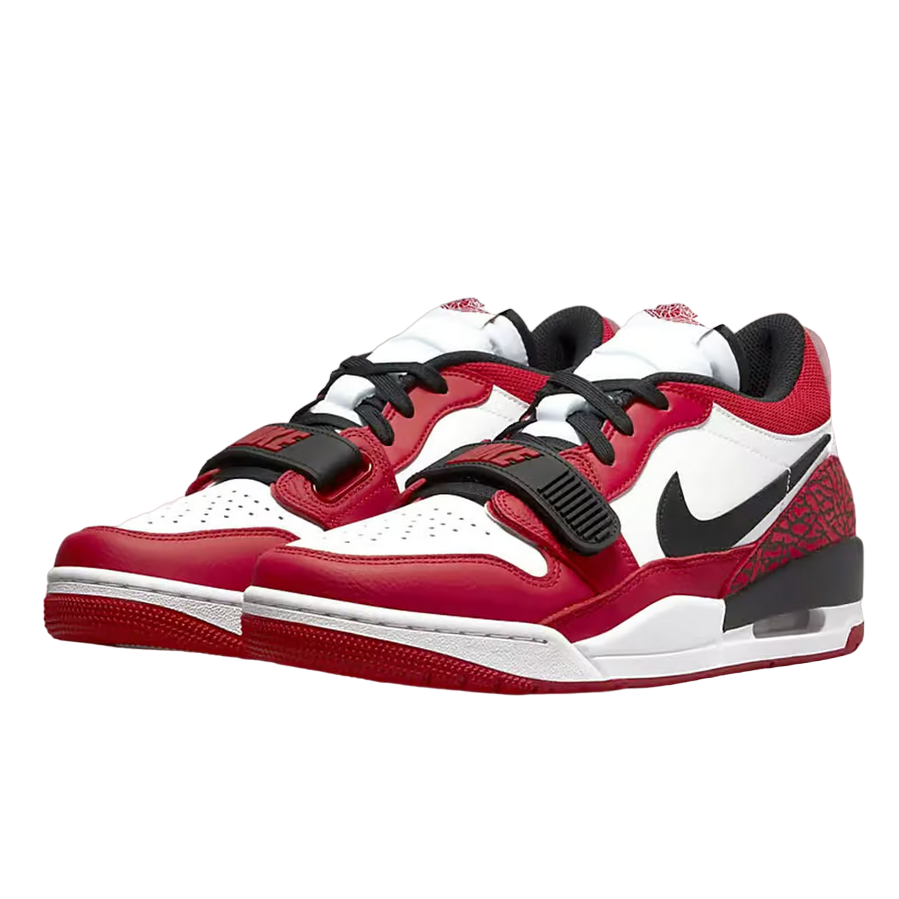 Jordan scarpa sneakers da uomo Air Jordan Legacy 321 Low CD7069 116 bianco nero rosso