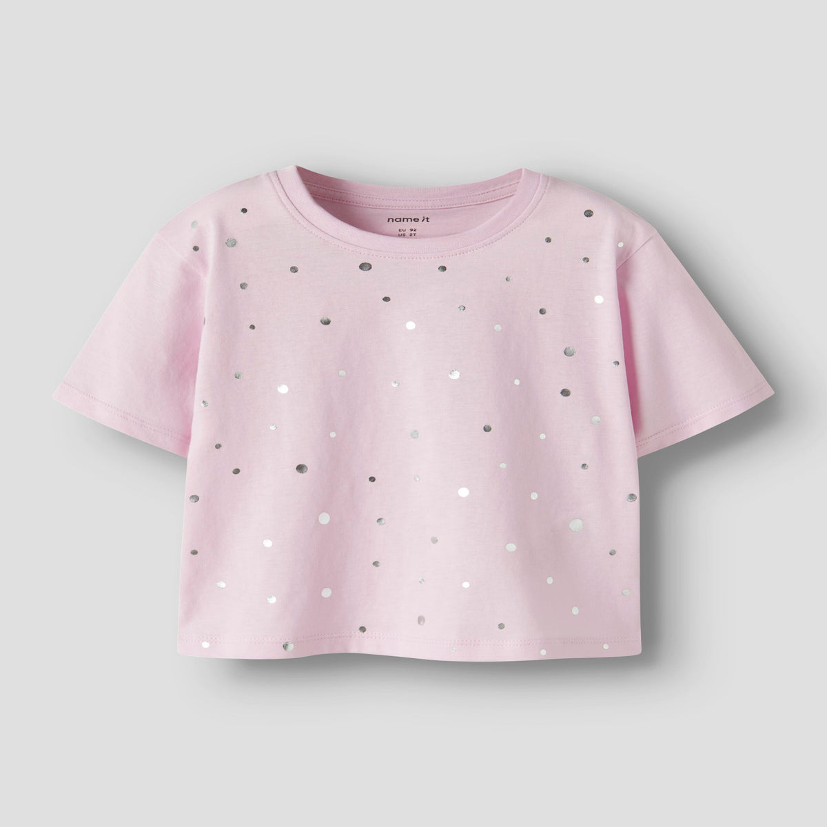 name it T-shirt bimba manica corta 13254728 NMFFINA rosa