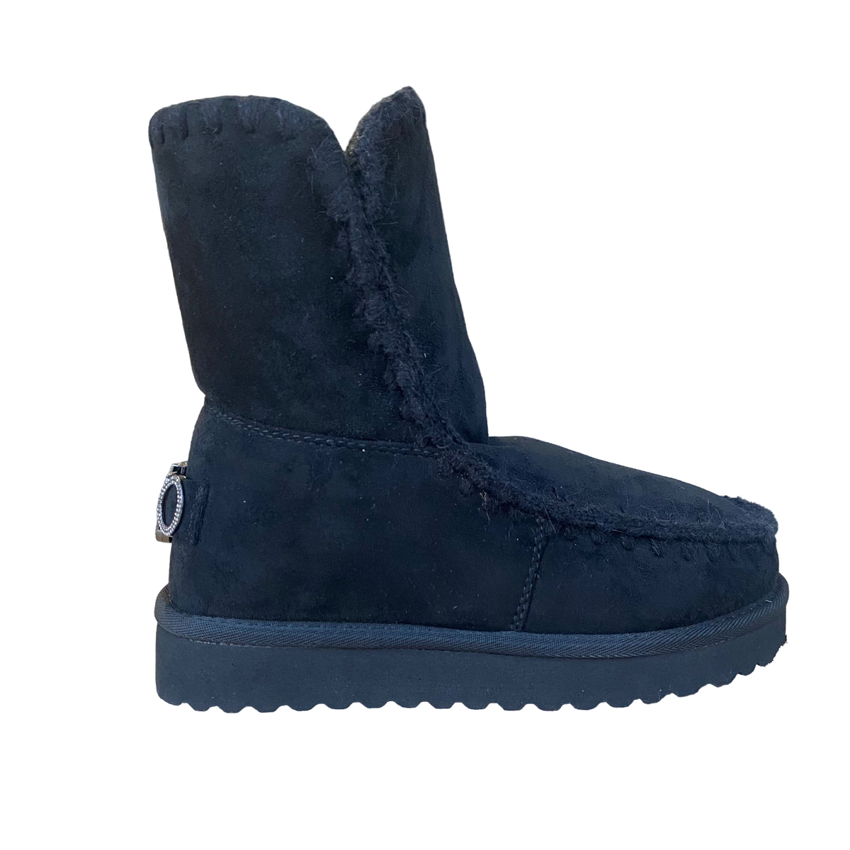 Kejo stivaletto da donna in camoscio KJ7101SD 03325B nero