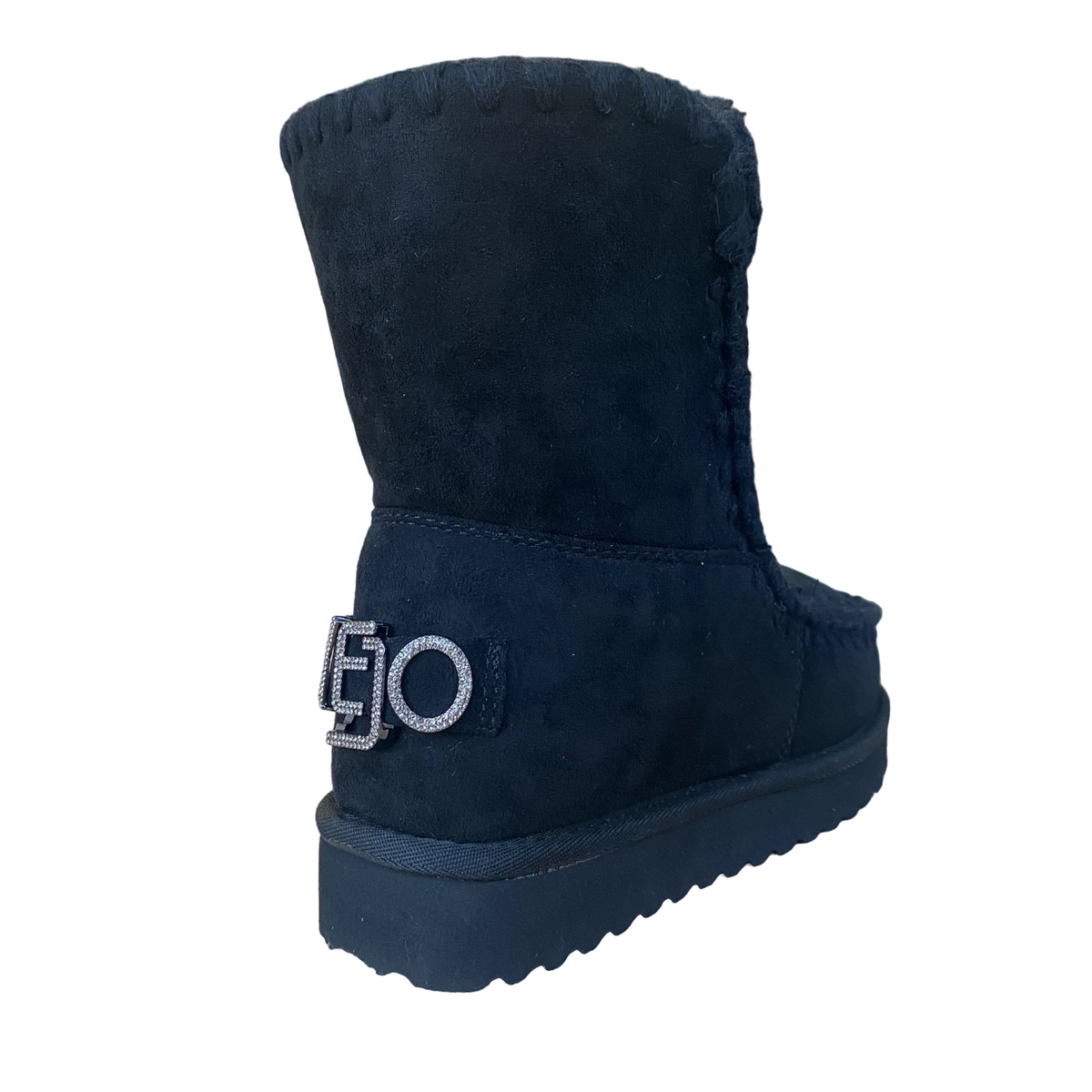 Kejo KJ7101SD Stivaletto Camoscio Nero Donna