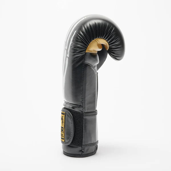 LEONE Guantone da Boxe IUTER GN01IU 10oz Nero vista laterale