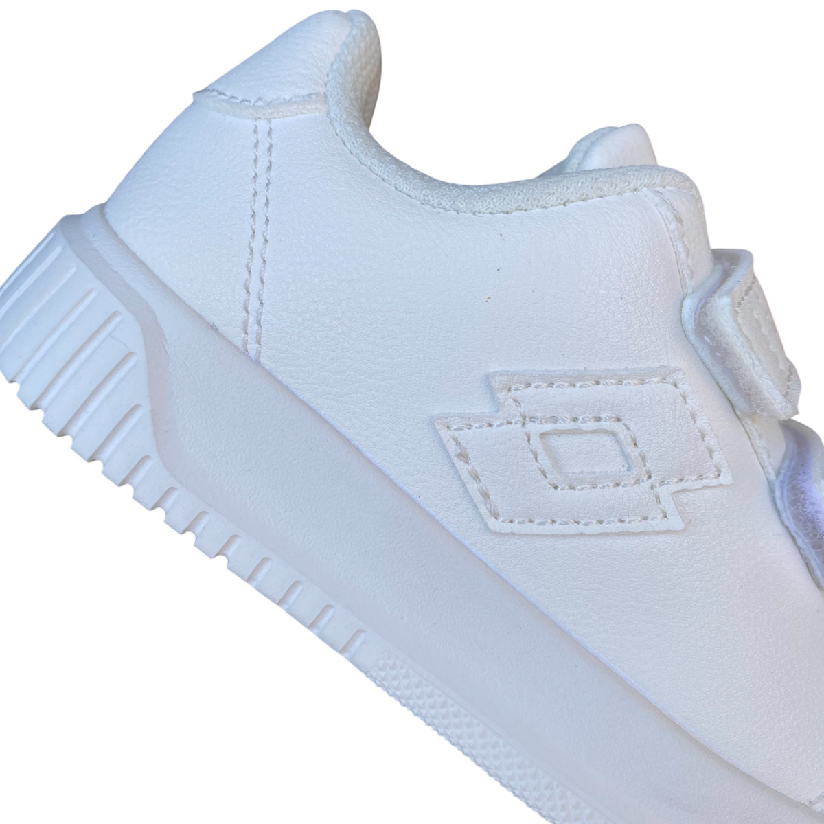 LOTTO Scarpa Tennis Junior FUN Bianca 222626-010 - tallone