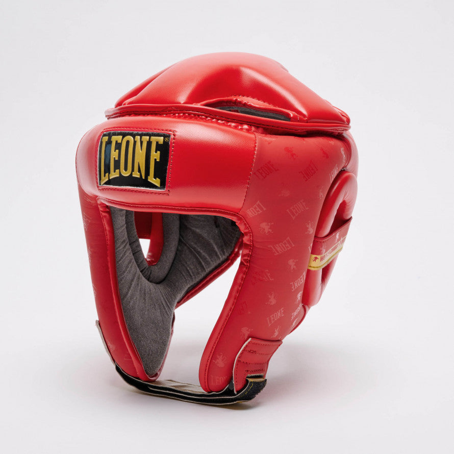 Leone Casco unisex da combattimento DNA CS444 rosso
